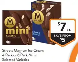 Foodworks Streets Magnum Ice Cream offer