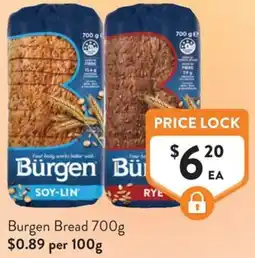 Foodworks Burgen Bread offer