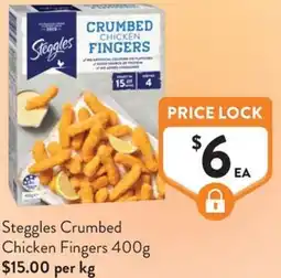 Foodworks Steggles Crumbed Chicken Fingers offer