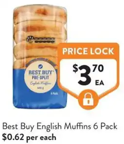 Foodworks Best Buy English Muffins offer