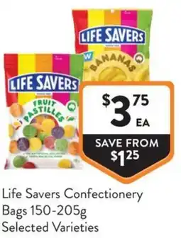 Foodworks Life Savers Confectionery Bags offer