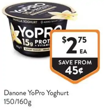 Foodworks Danone YoPro Yoghurt offer