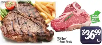 WA Beef T-Bone Steak