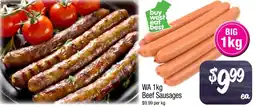 Foodworks WA Beef Sausages offer