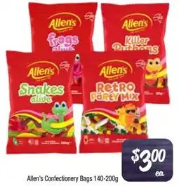Foodworks Allen's Confectionery Bags offer