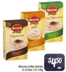 Foodworks Moccona Coffee Sachets offer