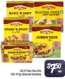 Foodworks Old El Paso Taco Kits offer