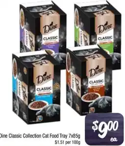 Foodworks Dine Classic Collection Cat Food Tray offer