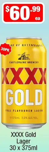 Liquor Stax XXXX Gold Lager offer