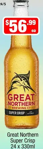 Liquor Stax Great Northern Super Crisp offer