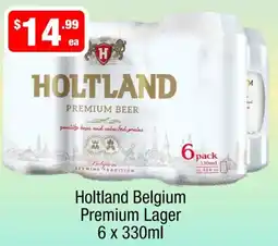 Liquor Stax Holtland Belgium Premium Lager offer