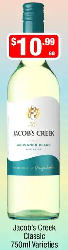 Liquor Stax Jacob's Creek Classic offer