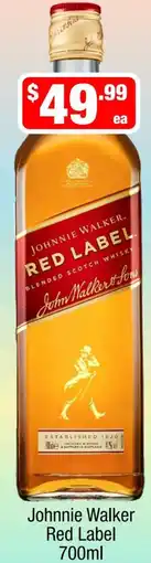 Liquor Stax Johnnie Walker Red Label offer