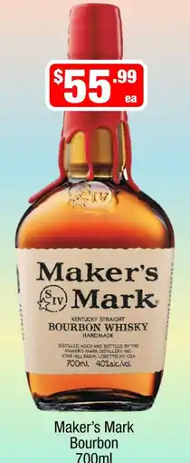 Liquor Stax Maker's Mark Bourbon offer