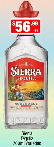 Liquor Stax Sierra Tequila offer
