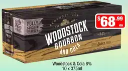 Liquor Stax Woodstock & Cola 8% offer