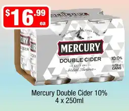 Liquor Stax Mercury Double Cider 10% offer