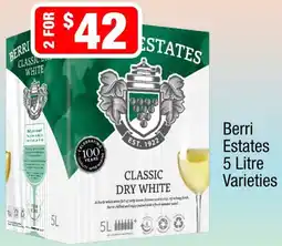 Liquor Stax Berri Estates offer