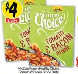 NQR McCain Frozen Healthy Choice Tomato & Bacon Penne offer