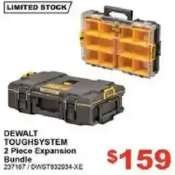 Total Tools DEWALT TOUGHSYSTEM 2 Piece Expansion Bundle offer