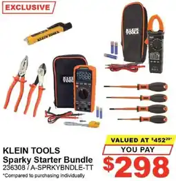 Total Tools KLEIN TOOLS Sparky Starter Bundle offer