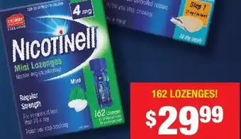 Chemist Warehouse Nicotinell mini lozenges offer