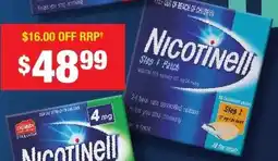 Chemist Warehouse Nicotinell step 1 patch offer