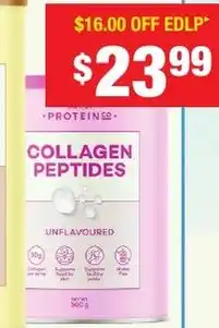 Chemist Warehouse Bondi proteins collagen peptides offer