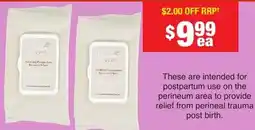 Chemist Warehouse Bubba Bump Witch Hazel Wipes offer