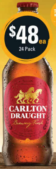 Cellarbrations Carlton Draught offer