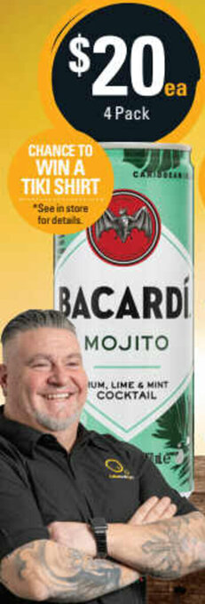 Cellarbrations Bacardi Mojito offer