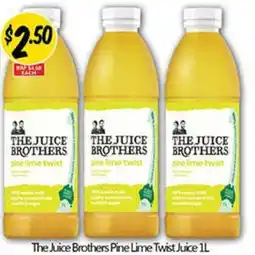 NQR The Juice Brothers Pine Lime Twist Juice offer
