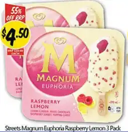 NQR Streets Magnum Euphoria Raspberry Lemon offer