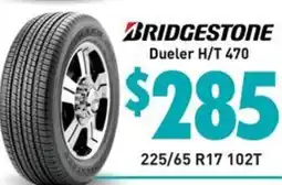 Bob Jane T-Marts BRIDGESTONE Dueler H/T 470 offer
