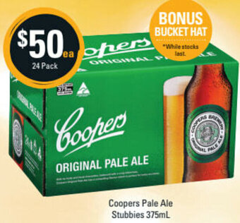 Cellarbrations Coopers Pale Ale Stubbies 375ml offer