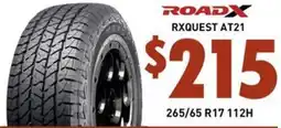 Bob Jane T-Marts Roadx rxquest at21 offer