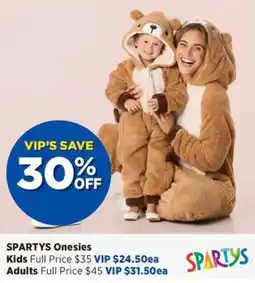 Spotlight Spartys onesies Adults offer