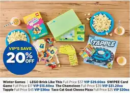 Spotlight Winter games lego brick like this offer