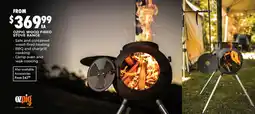 BCF Ozpig wood fired stove range offer