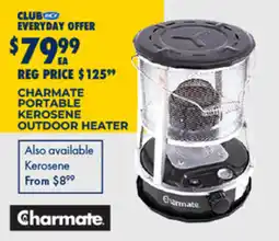 BCF Charmate portable kerosene outdoor heater offer