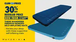 BCF These wanderer premium bonded self inflating mats offer