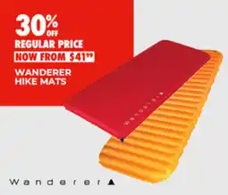 BCF Wanderer hike mats offer