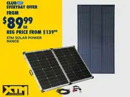 BCF Xtm solar power range offer