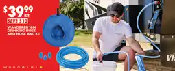 BCF Wanderer 10m drinking hose and hose bag kit offer