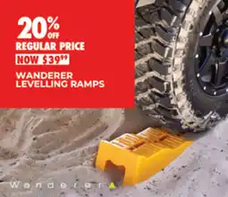 BCF Wanderer levelling ramps offer