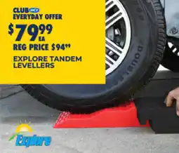 BCF Explore tandem levellers offer