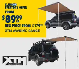 BCF Xtm awning range offer