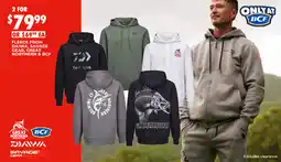 BCF Fleece from daiwa, savage gear, great northern & bcf offer