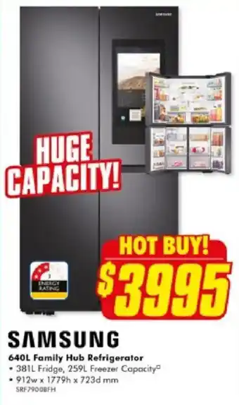 SAMSUNG 640L Family Hub Refrigerator