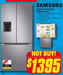 The Good Guys Samsung 495l french door refrigerator offer
